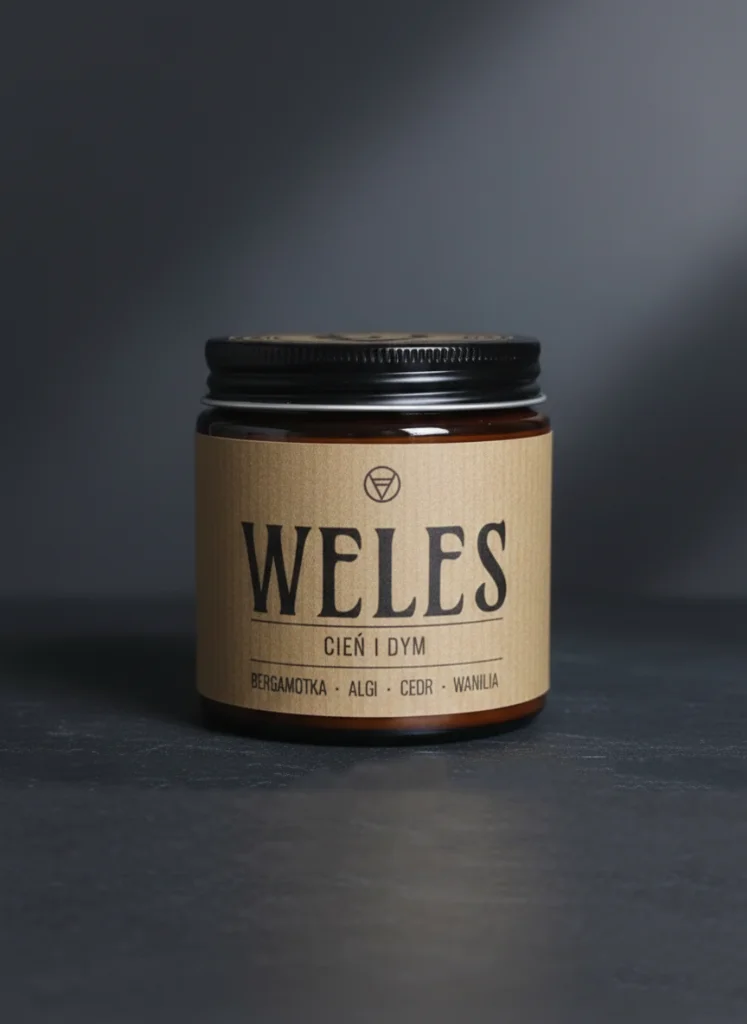 Duża świeca Weles
